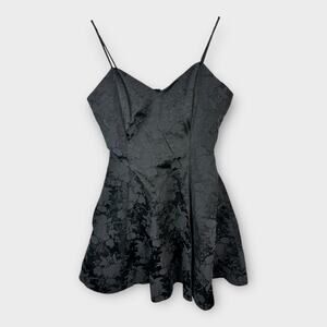 Scott McClintock Womens size Small Medium Vintage Embroidered Mini Dress 90s